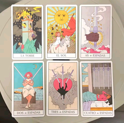 Baraja de Tarot de bruja moderna
