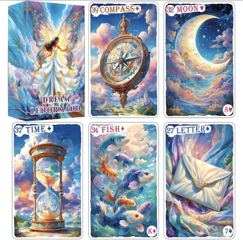 Tarot Lenormand de Hadas de Fantasía
