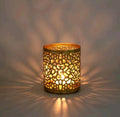 Porta velas Dorado